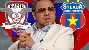 Dan Bursuc e rapidist convins, mai mult, a devenit și talismanul echipei lui Bergodi. Tăticul melodiei Steaua e numai una a trădat!