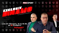 „EXCLUSIV DINAMO” ediție specială: Dinamo face cerere OFICIALĂ la CCA după arbitrajul lui Kovacs și Costreie! Vorbim și despre data exactă la care Dinamo iese din insolvență! Administratorul judiciar Răzvan Zăvăleanu și jurnalistul Cătălin Mureșanu, LIVE de la ora 18.30