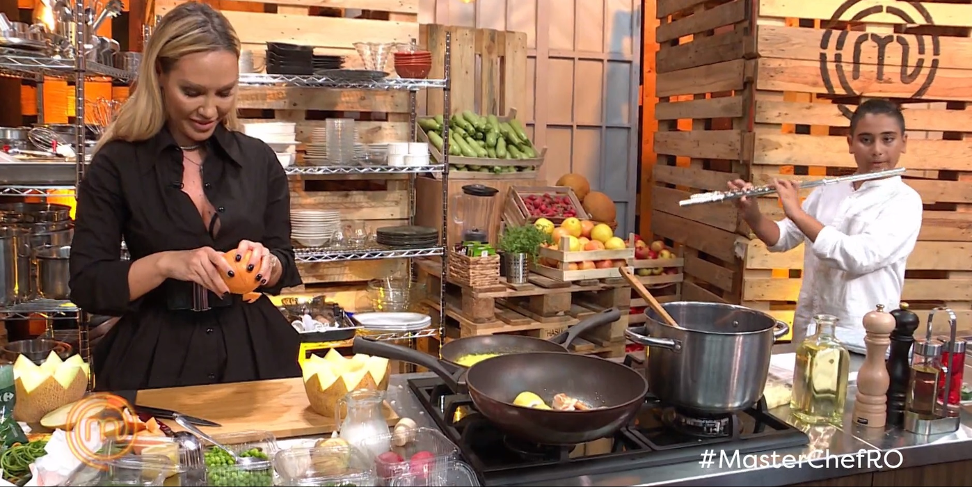 Raluca Podea, în lacrimi la MasterChef unde a avut și un incident. Ce a spus vedeta despre Florin Pastramă, fostul logodnic