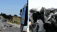 Andrei a murit pe loc într-un teribil accident la Târgu Frumos! Soția și cele două fiice, în stare critică
