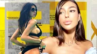 Bruneta are un corp perfect, care „zăpăcește” orice bărbat! Beatrice e mega-hot! 