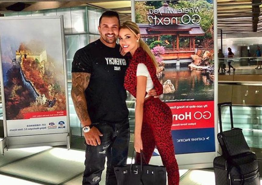 Bianca, alături de iubitul ei, Alex Bodi