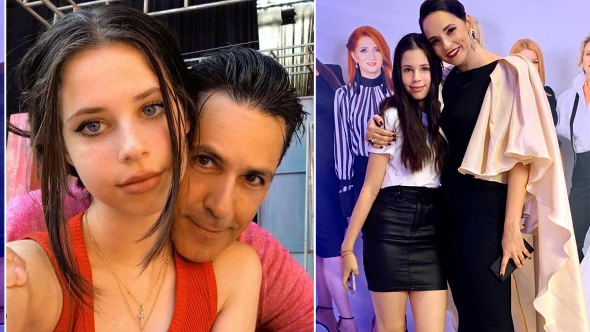 Ce relație are fiica Andreei Marin cu Ștefan Bănică Jr.! Violeta, despre tatăl și fratele ei. „Nu vorbeşte foarte mult”