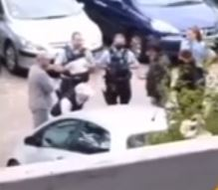 Sebastian Chitoșcă, în lacrimi, după ce a primit ordinul de restricție fața de soția lui. Totul s-a întâmplat în Germania. “Alexandra, te rog, ieși din mașină!” | FOTO