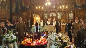 Mesajul cutremurător scris de soția lui Mihai Constantinescu pe panglica funerară, la căpătâiul regretatului artist