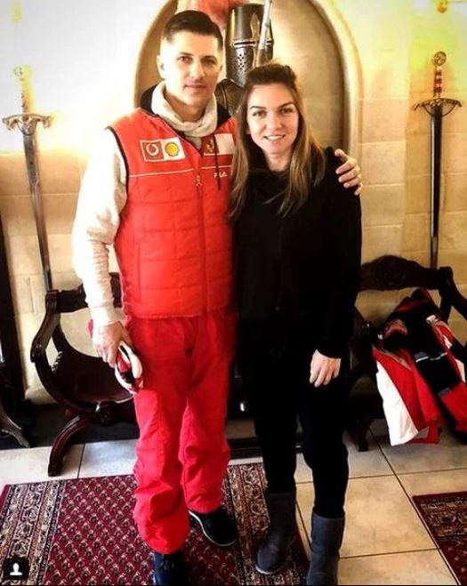Simona Halep, alături de Theo Pașa