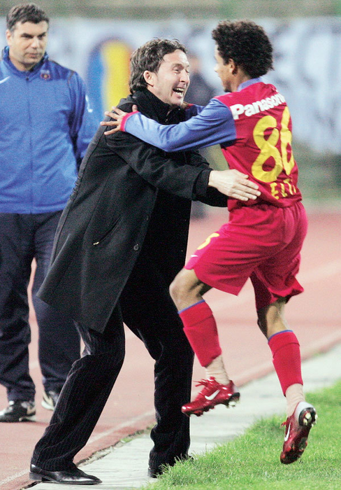 Elton şi MM Stoica, cel care l-a adus la Steaua