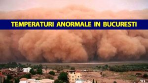 Prognoza meteo Accuweather actualizată | Temperaturi anormale în București, după trecerea valului saharian