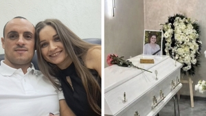 Lucia și Constantin Sîrbu au fost conduși pe ultimul drum împreună cu fiica lor cea mică. Imagini sfâșietoare!
