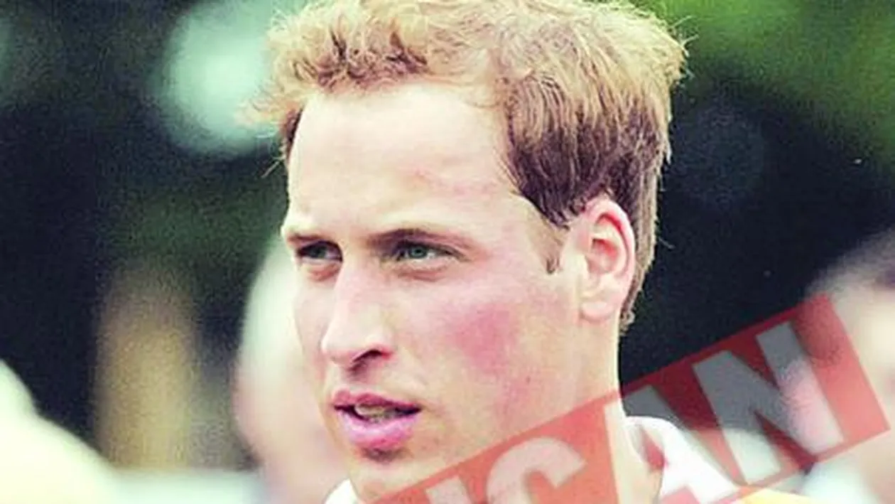 Printul William, prost imbracat