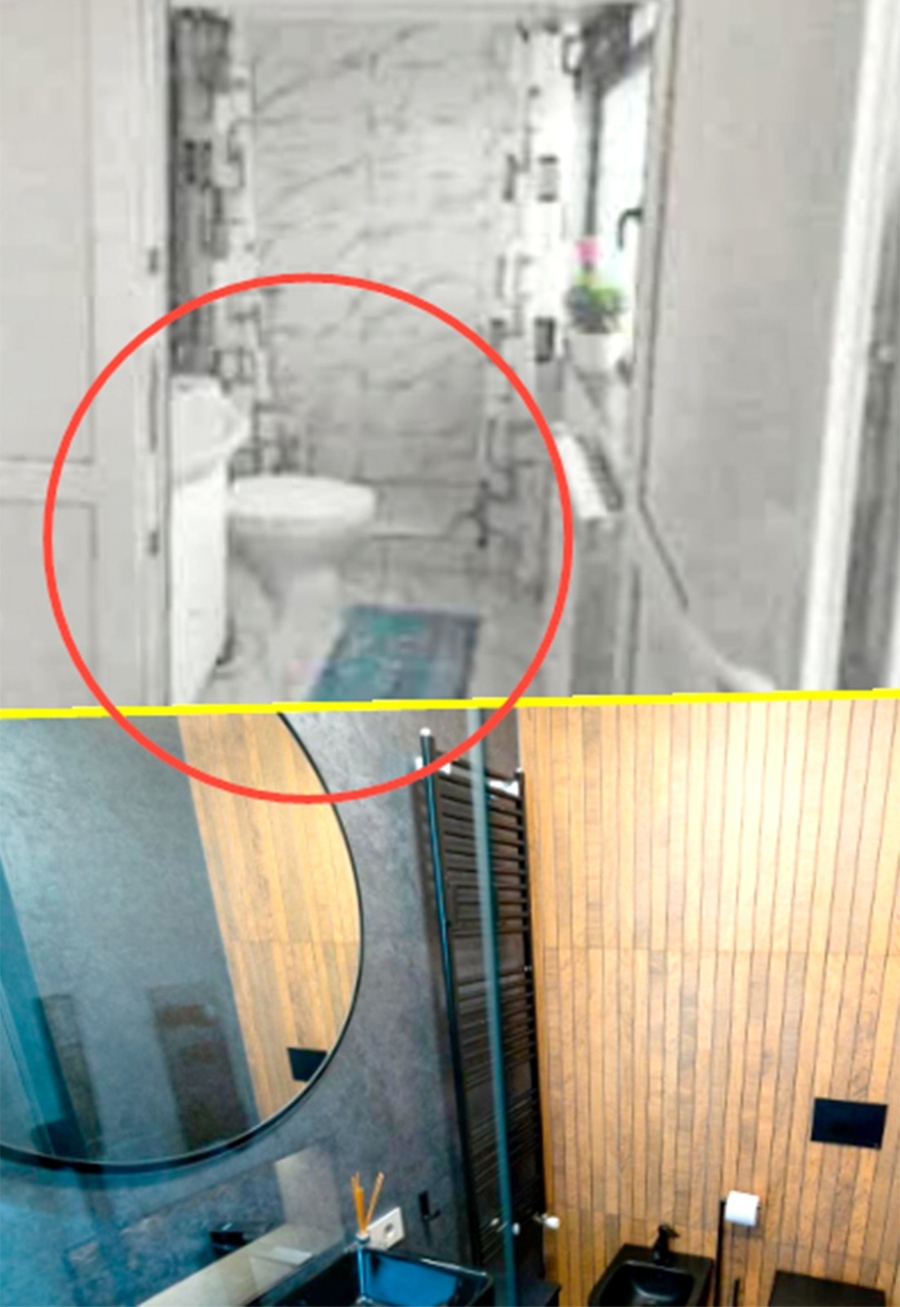 Vaslui wc pe balcon