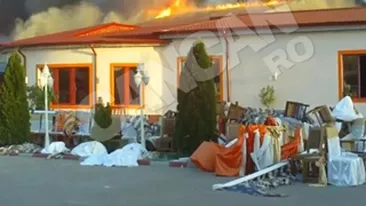 Un restaurant de nunti din Galati s-a facut scrum