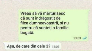 BANC | "Doamna Nicoleta, sunt îndrăgostit de fiica dumneavoastră și nu pentru că sunteți o famile bogată!" "De care dintre ele?"