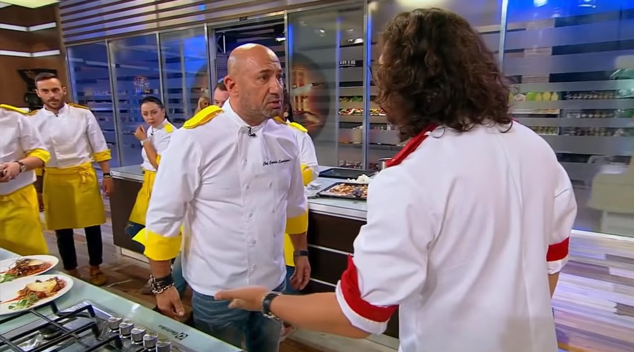 Momente tensionate la Antena 1! Urlete şi îmbrânceli între Dumitrescu şi Scărlătescu la “Chefi la cuţite”
