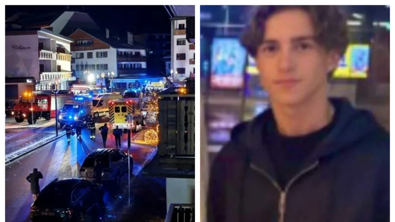 El este românul de 18 ani care a murit în tragedia din Crans-Montana. Ieșise cu prietenii în seara de Revelion