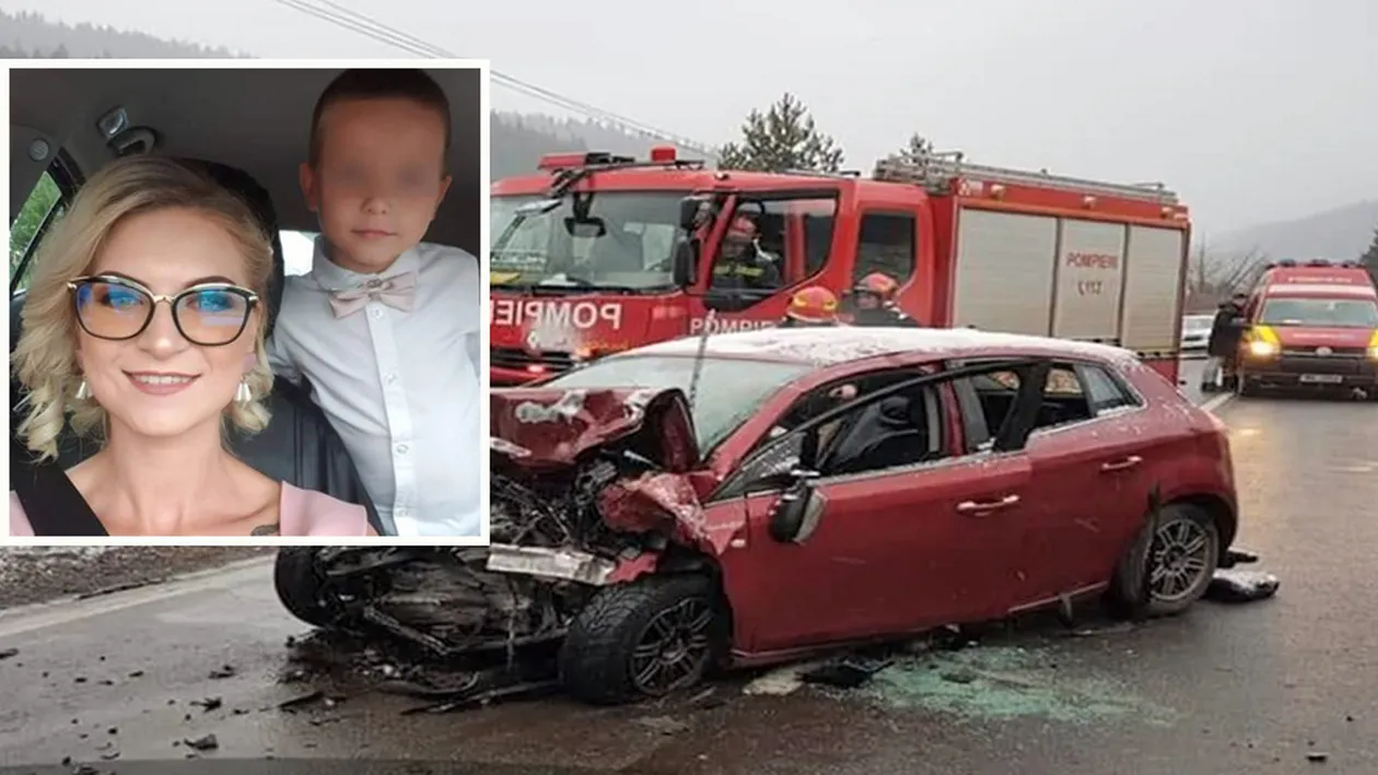 Soțul tinerei care a murit în accidentul din Bacău, apel sfâșietor: “Cu lacrimi în suflet, am rugămintea să...”. Cristina Ciurcanu și fiul ei de 5 ani au pierit pe loc