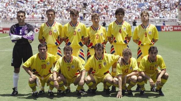 Naţionala de fotbal a României, la CM din SUA, 1994