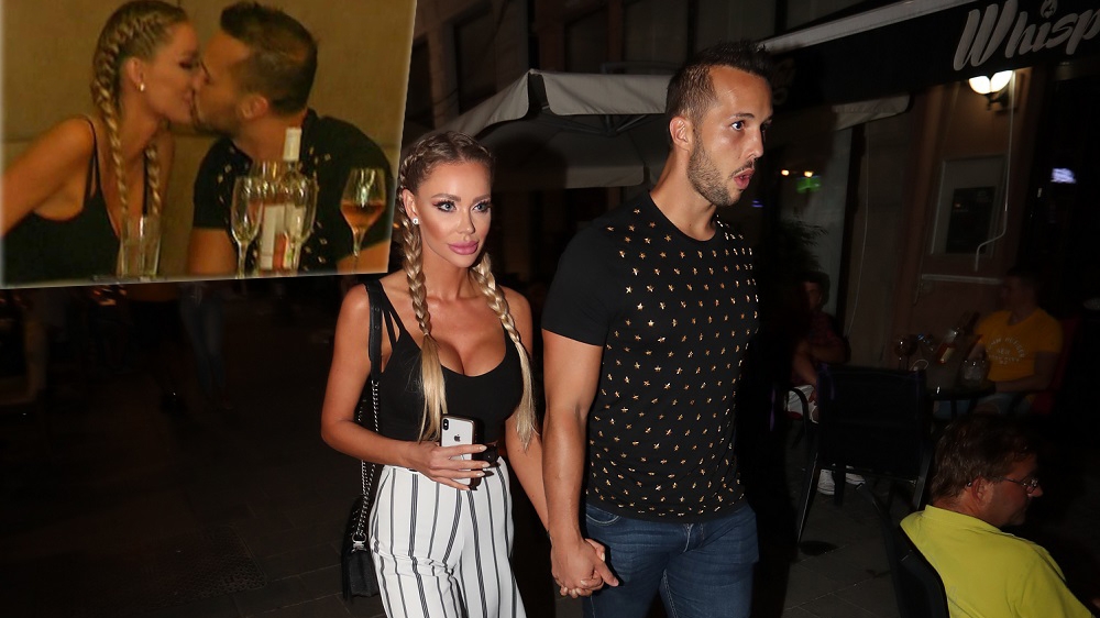 Bianca Drăgușanu și Tristan Tate, sărutări fierbinți în fața camerelor de filmat! Nu își mai ascund iubirea