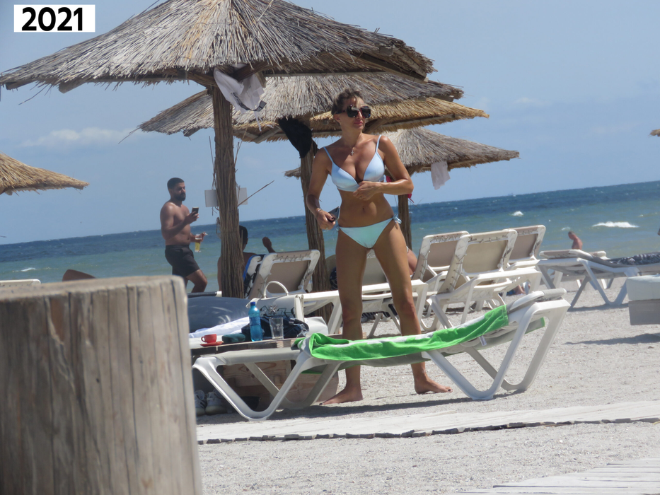 Crina Abrudan întoarce oricând capetele pe plajă (Foto: CANCAN.RO)
