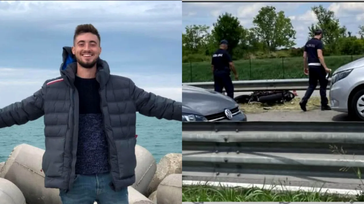 El este motociclistul italian lovit mortal cu mașina de o româncă. Tânărul de 26 de ani nu a avut nicio șansă