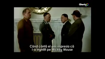 Razi suta la suta! Uite cea mai tare parodie cu Hitler si Romanii au talent! Dictatorul voia sa castige sotii care faceau piruete!