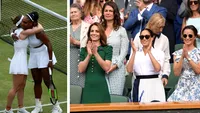 Celebritățile care au urmărit meciul dintre Simona Halep și Serena Williams în finala de la Wimbledon. Românca, lăudată de Kate Middleton