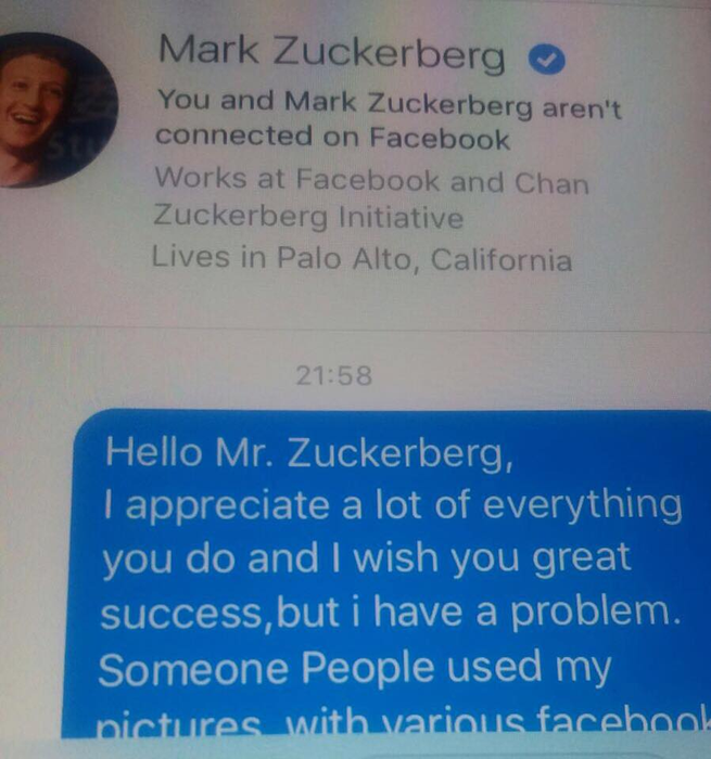 Scrisoare halucinantă scrisă de „Shakira de România” lui Mark Zuckerberg. “Nu accept tupeul și…”