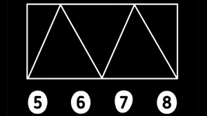 Test de logică | 5, 6, 7 sau 8: Câte triunghiuri sunt, de fapt, în această poză?