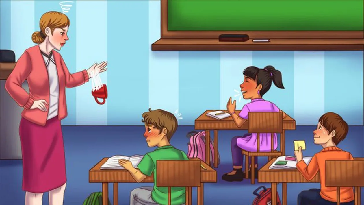 Test de inteligență | Care dintre cei 3 elevi e vinovat?