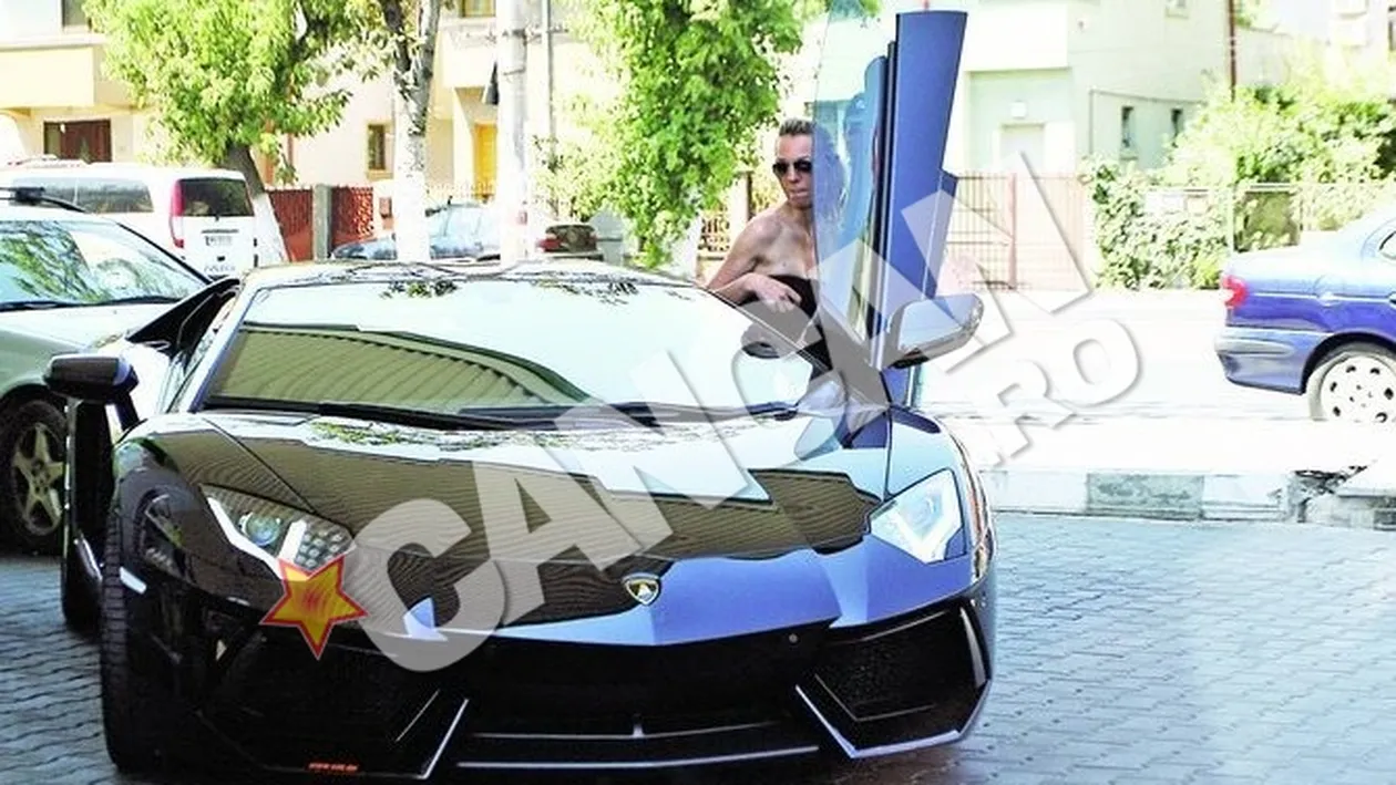 Intimidata de masina pe care o conduce. A coborat rusinata dintr-un bolid de 400.000 de euro