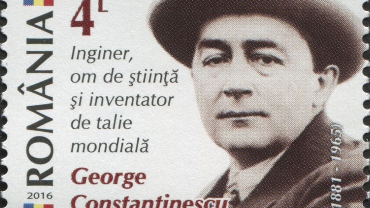 Gogu Constantinescu, genialul inginer român cu peste 100 de invenții brevetate. Una dintre ele, mitraliera care putea trage printre palele elicei de avion. Considerat unul dintre cei 17 mari savanți ai lumii, alături de Einstein, Edison, Bell, Curie