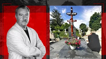 Ce s-a întâmplat la mormântul lui Costel Constantin, la un an de când s-a stins din viață. Cu cine a fost nora actorului ca să îi aprindă o lumânare. Fotografii exclusive