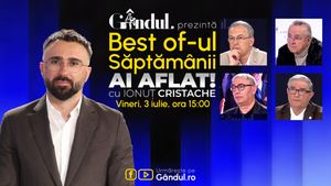 Gândul prezintă Best Of Ai aflat! Cu Ionuț Cristache - vineri, 3 iulie, de la ora 15.00