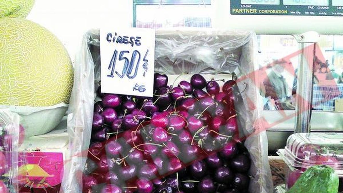 Cirese, la vanzare cu 150 de lei kilogramul