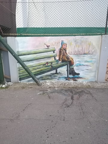 Artistul a realizat opere inedite pentru a înfrumuseța faleza râului Olănești