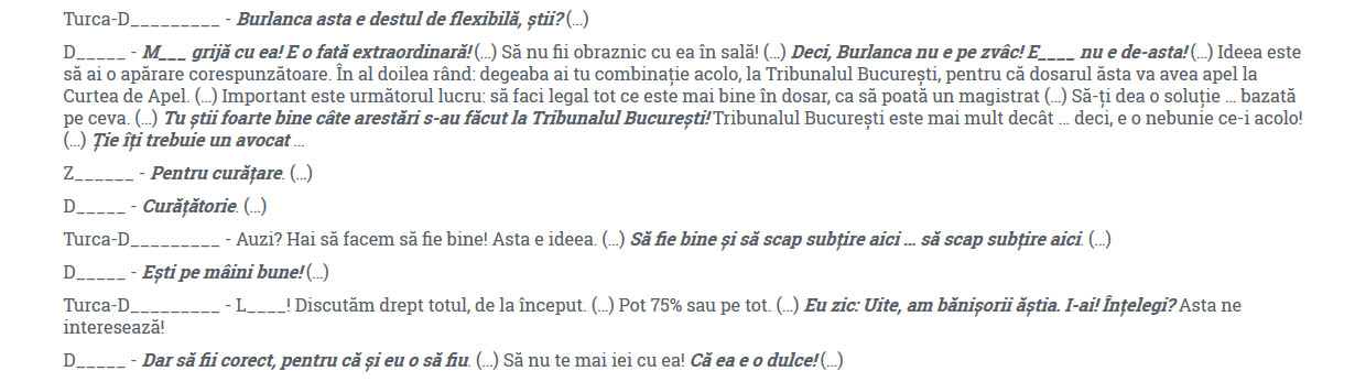 Celebrul om de afaceri îi transmite avocatei "Cămătarilor" că vrea să "scape subțire" din dosar