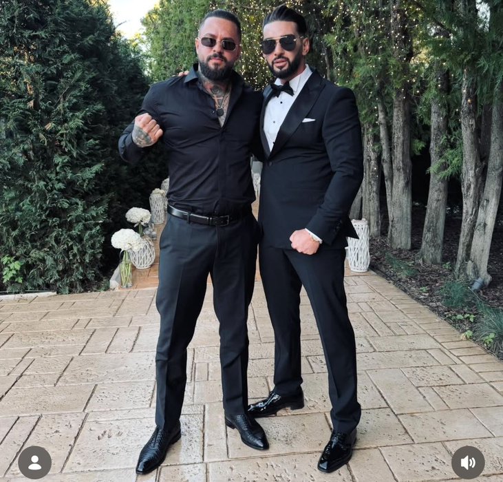 Meko și Dorian Popa/ sursă foto: Instagram