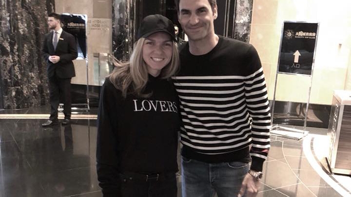 Simona Halep vrea să îl aducă în România pe Roger Federer: “M-a cucerit complet…“