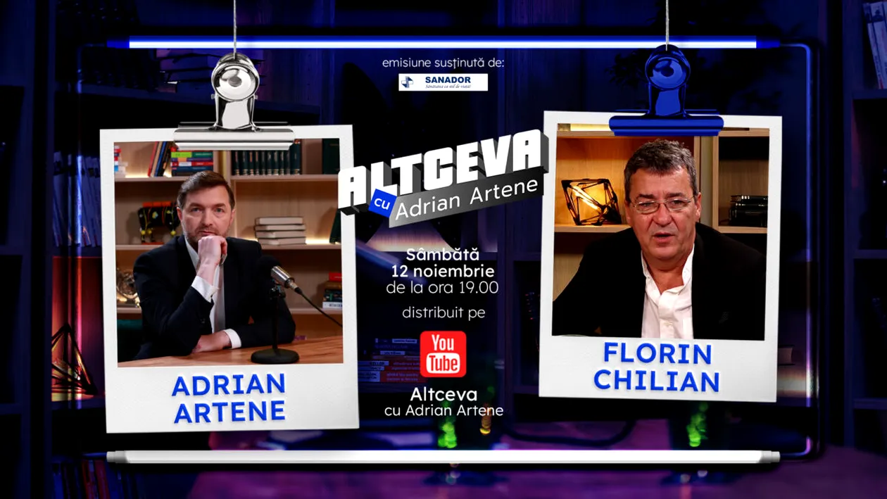 Florin Chilian este invitat la podcastul Altceva cu Adrian Artene