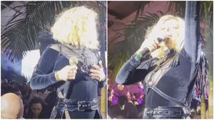 Loredana Groza, apariție controversată la un concert de 1 Mai. Bărbații au aruncat cu banii pe ea, iar fanii au luat foc! „Scârbos”