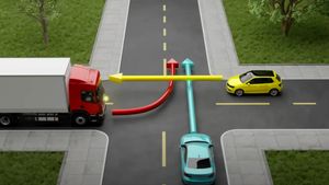 Testul rutier care îi înnebunește pe șoferi! Ce mașină trece prima prin intersecție?