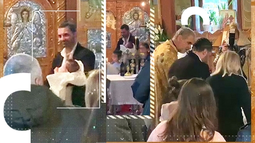 Nașul Pepe și-a botezat nepoțica de la Londra: “Nașele sunt Rosa și Maria”