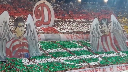 Moment emotionant pe National Arena! Suporterii echipei Dinamo au sensibilizat un stadion intreg cu o coregrafie de exceptie