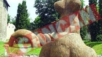 Sculpturi uriase din fan