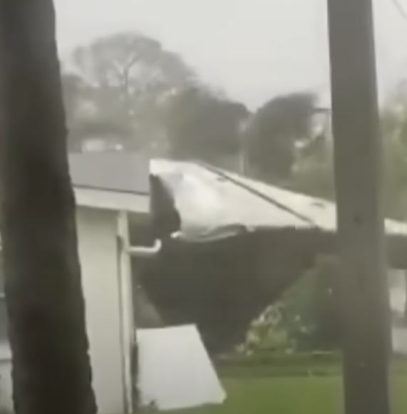 Uraganul Ian a lovit Florida. Sursă foto: Captură video