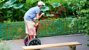 Stefan Banica si-a supus fiica unui pericol inutil de dragul distractiei! Curaj sau inconstienta?