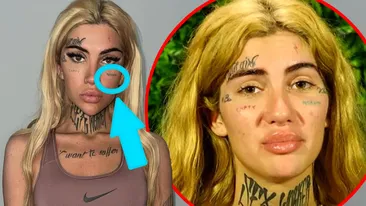 Am descifrat misterul tatuajului de pe obrazul stâng al Biei Khalifa! Ce înseamnă, de fapt, PUTA AMA