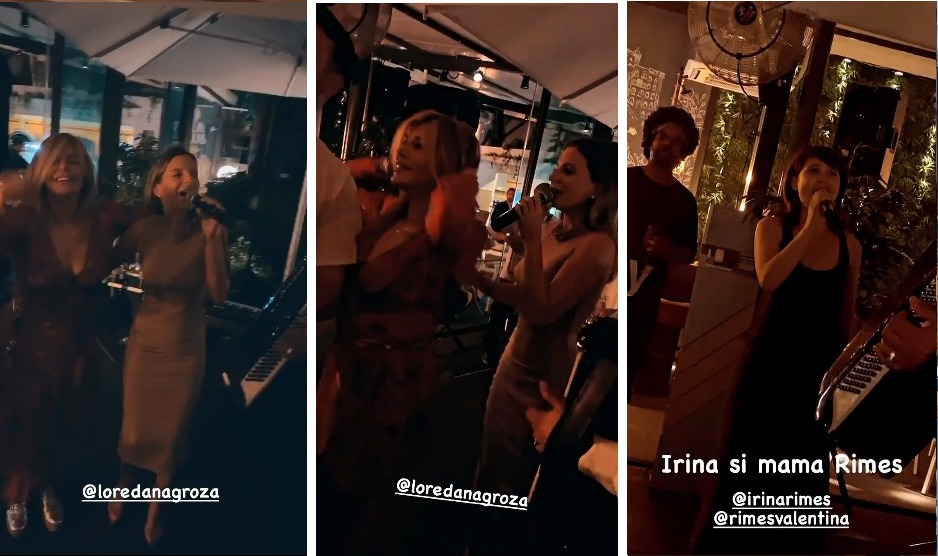 Ana Baniciu și Irina Rimes au cântat și ele la petrecerea lui Dani Oțil