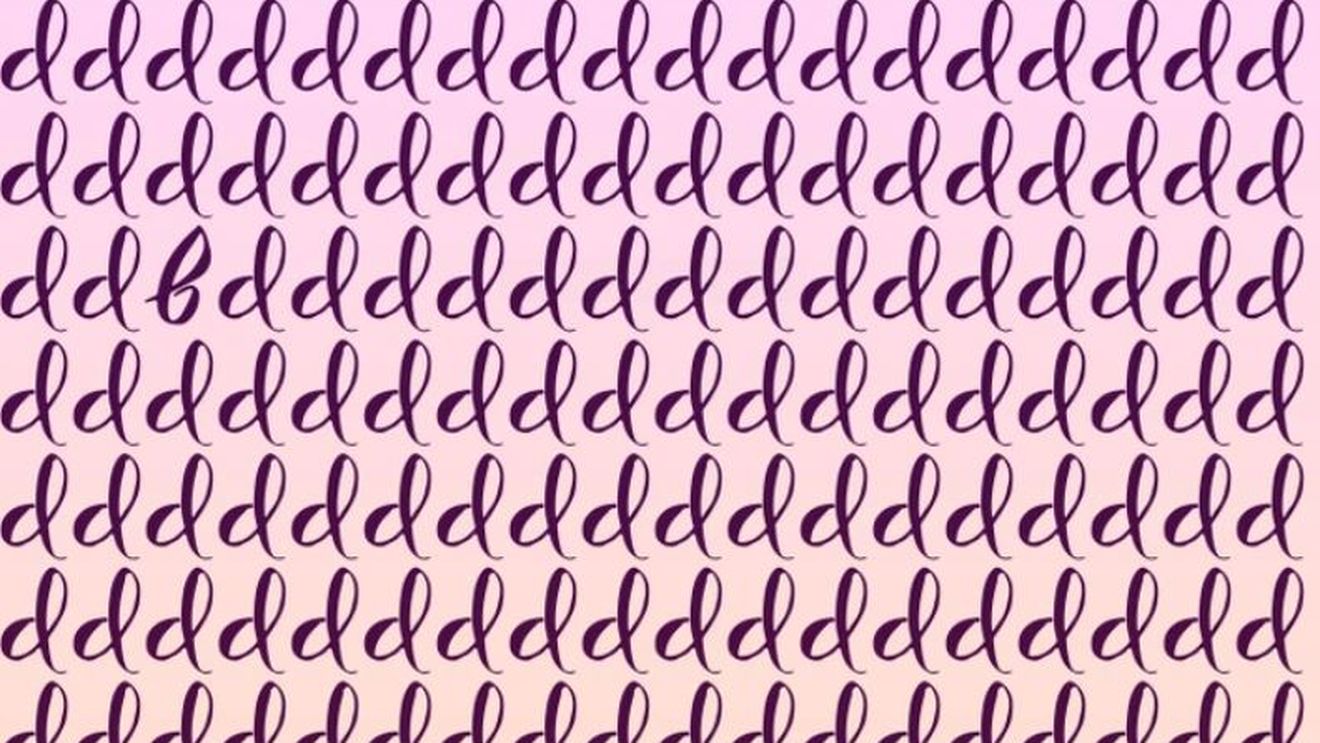 Test IQ | Descoperă litera diferită în mai puțin de 5 secunde. Doar cei mai vigilenți reușesc