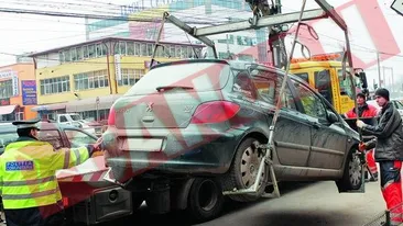 Primaria Iasi vinde masinile parcate ilegal cu 280 de lei